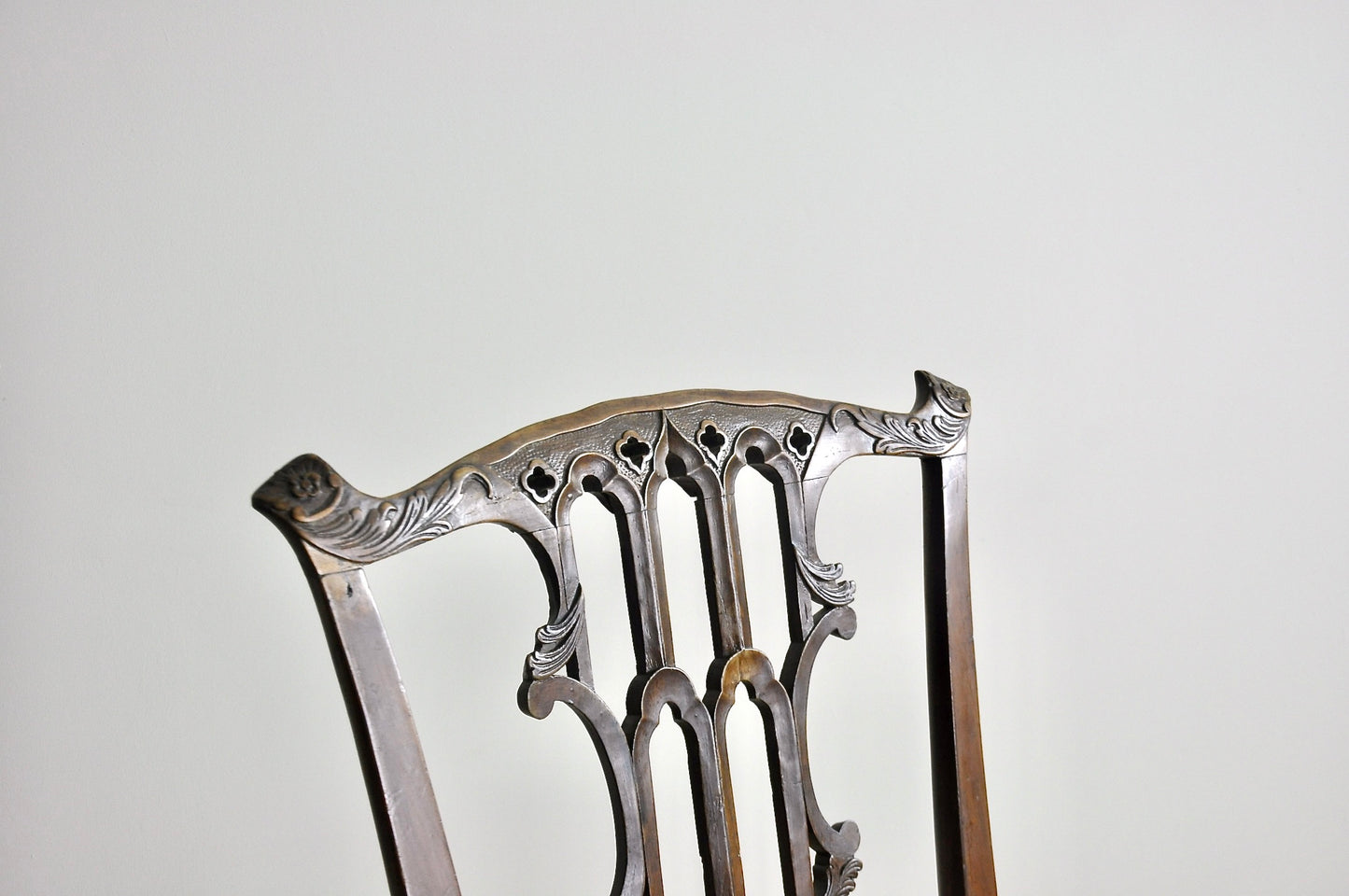 English C18th fruitwood dining chair