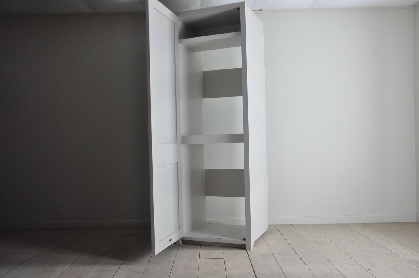 Neptune Suffolk 725 full height washing machine / tumble dryer cabinet left-opening