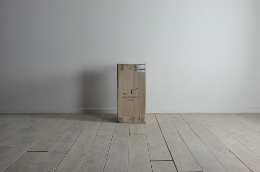 Neptune Chichester 325 1 door wall cabinet left-opening in Limestone