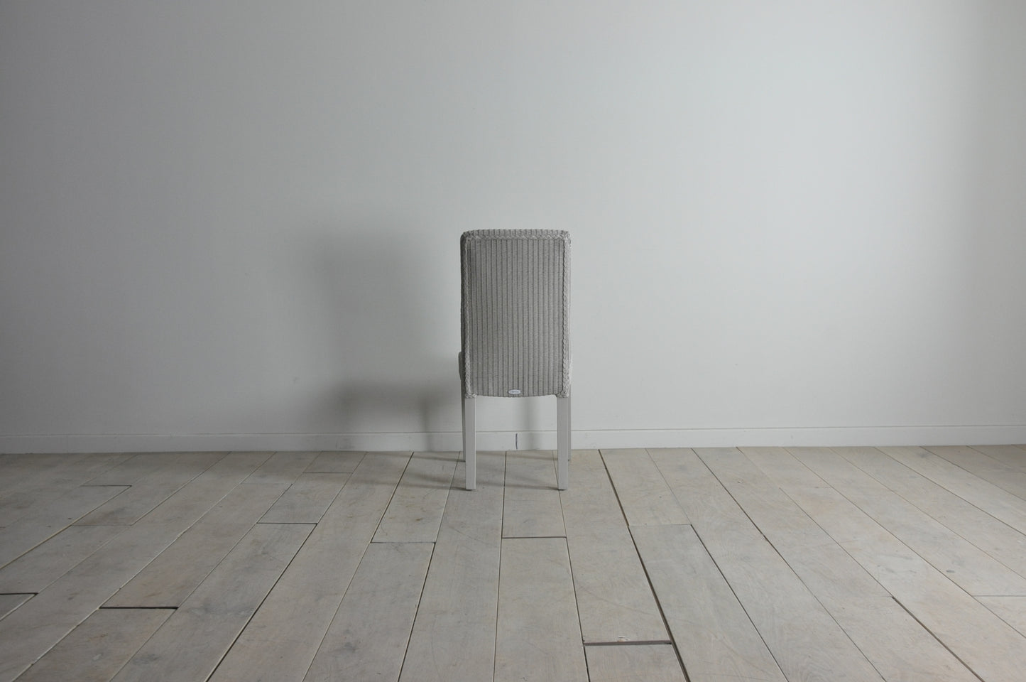 Neptune Montague Lloyd Loom dining chair in pale stone