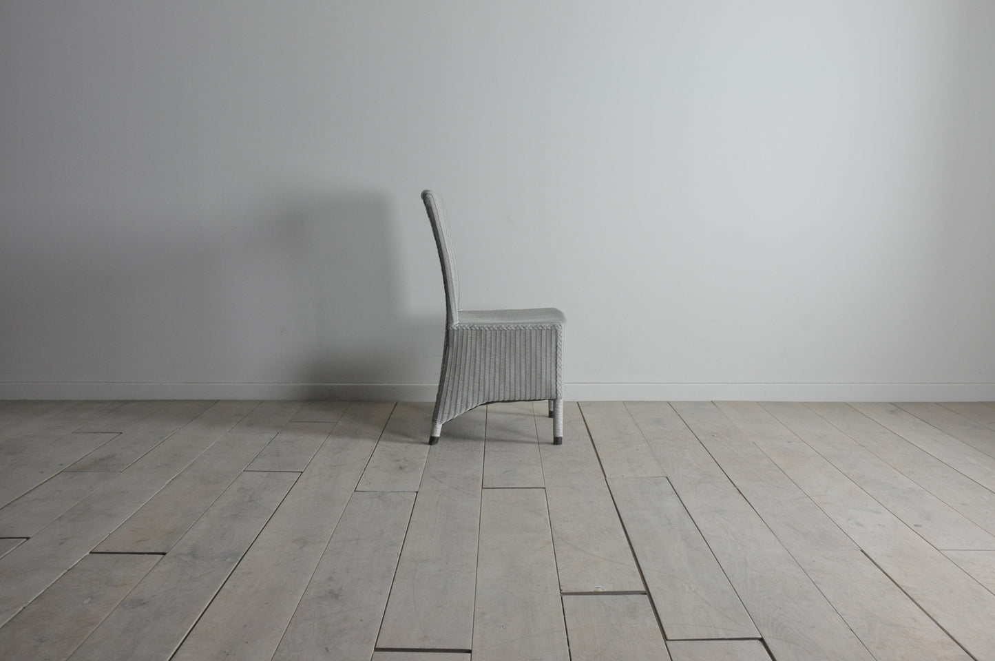 Neptune Havana Lloyd Loom dining chair in pale stone