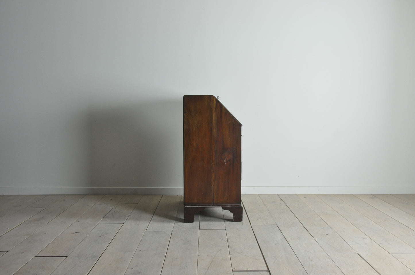 Antique small mahogany bureau