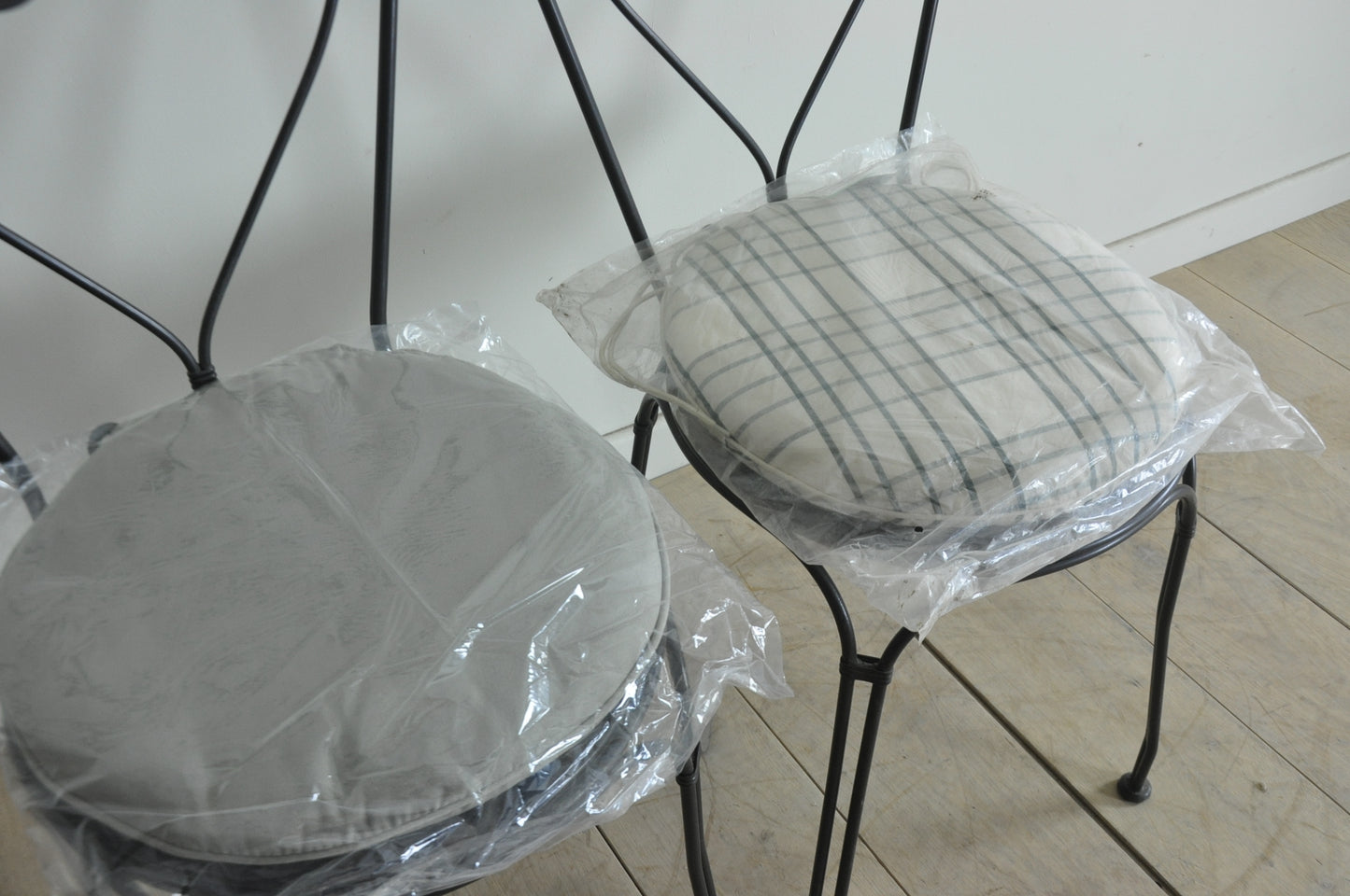 Neptune Boscombe black bistro chair without arms