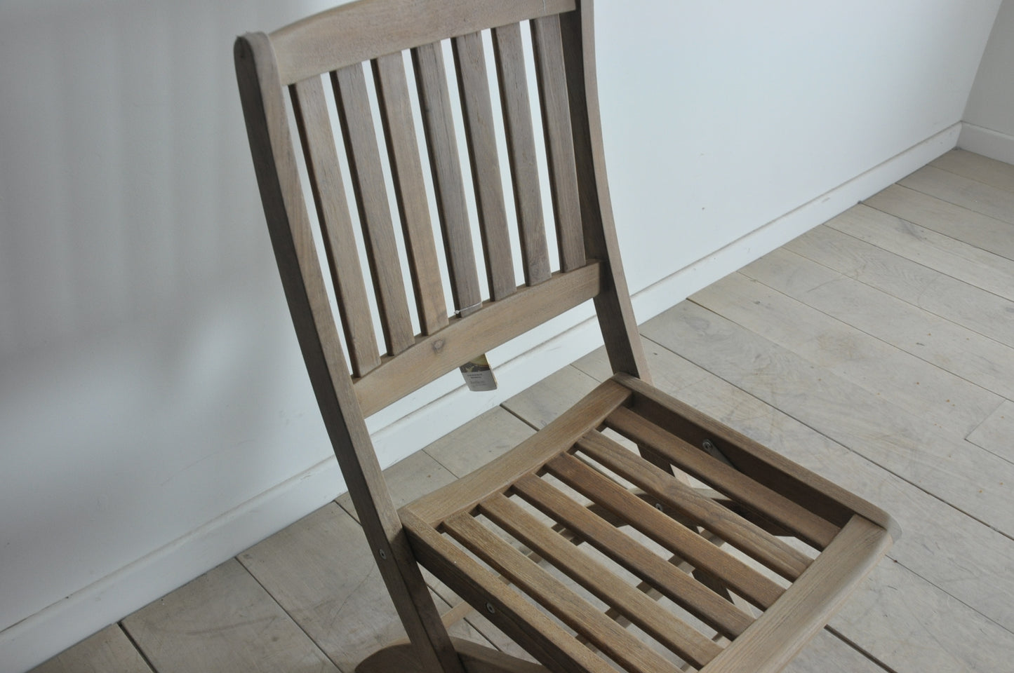 Bramblecrest Beaufort folding teak side chair without arms