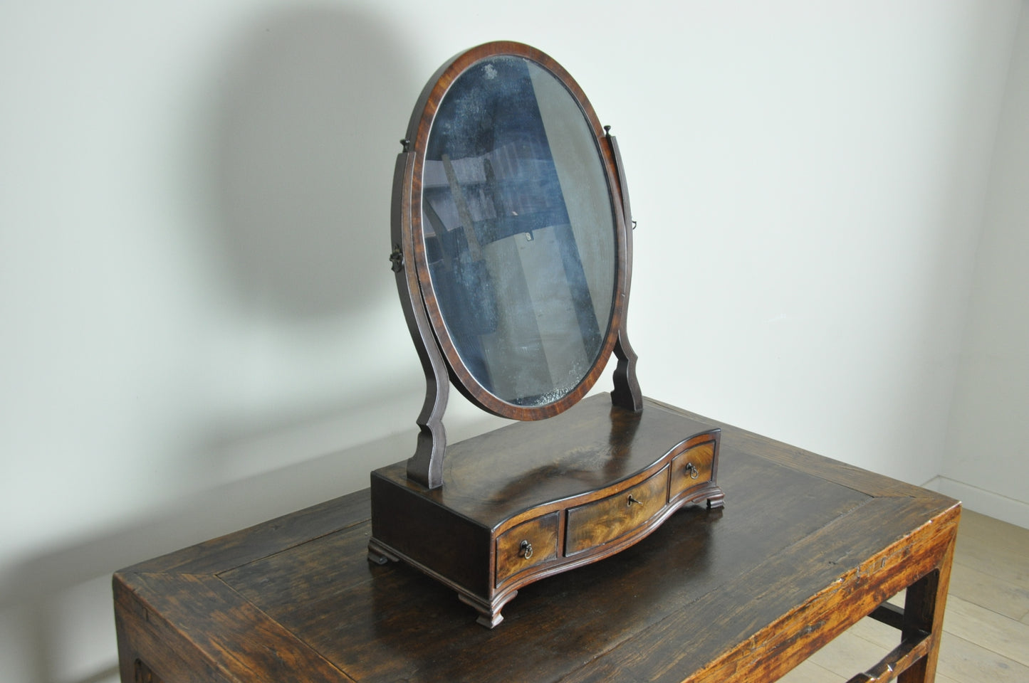 Georgian dressing table mirror