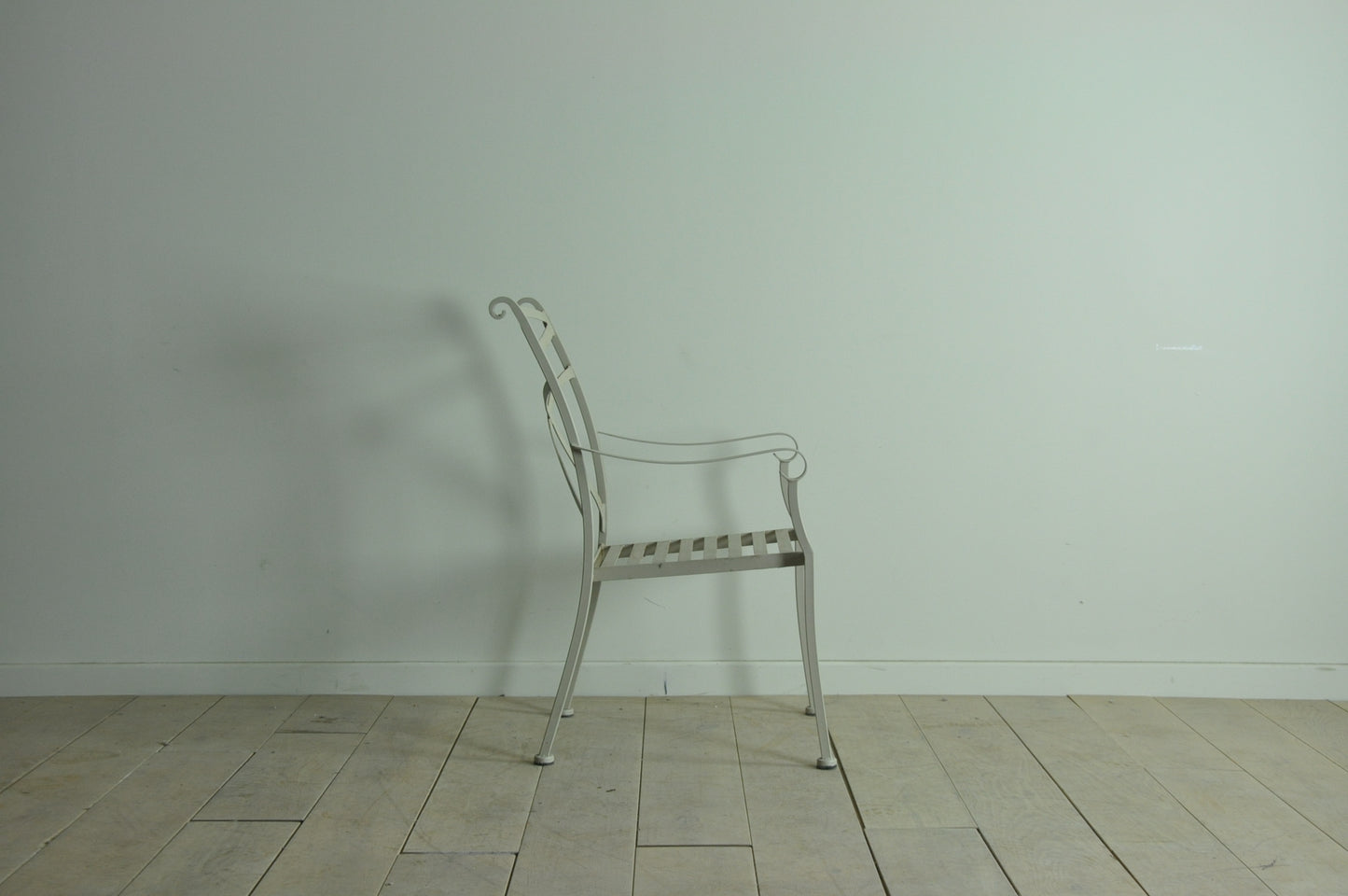 Neptune Montpellier cream metal chair