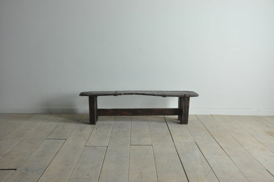 Old rustic small coffee table
