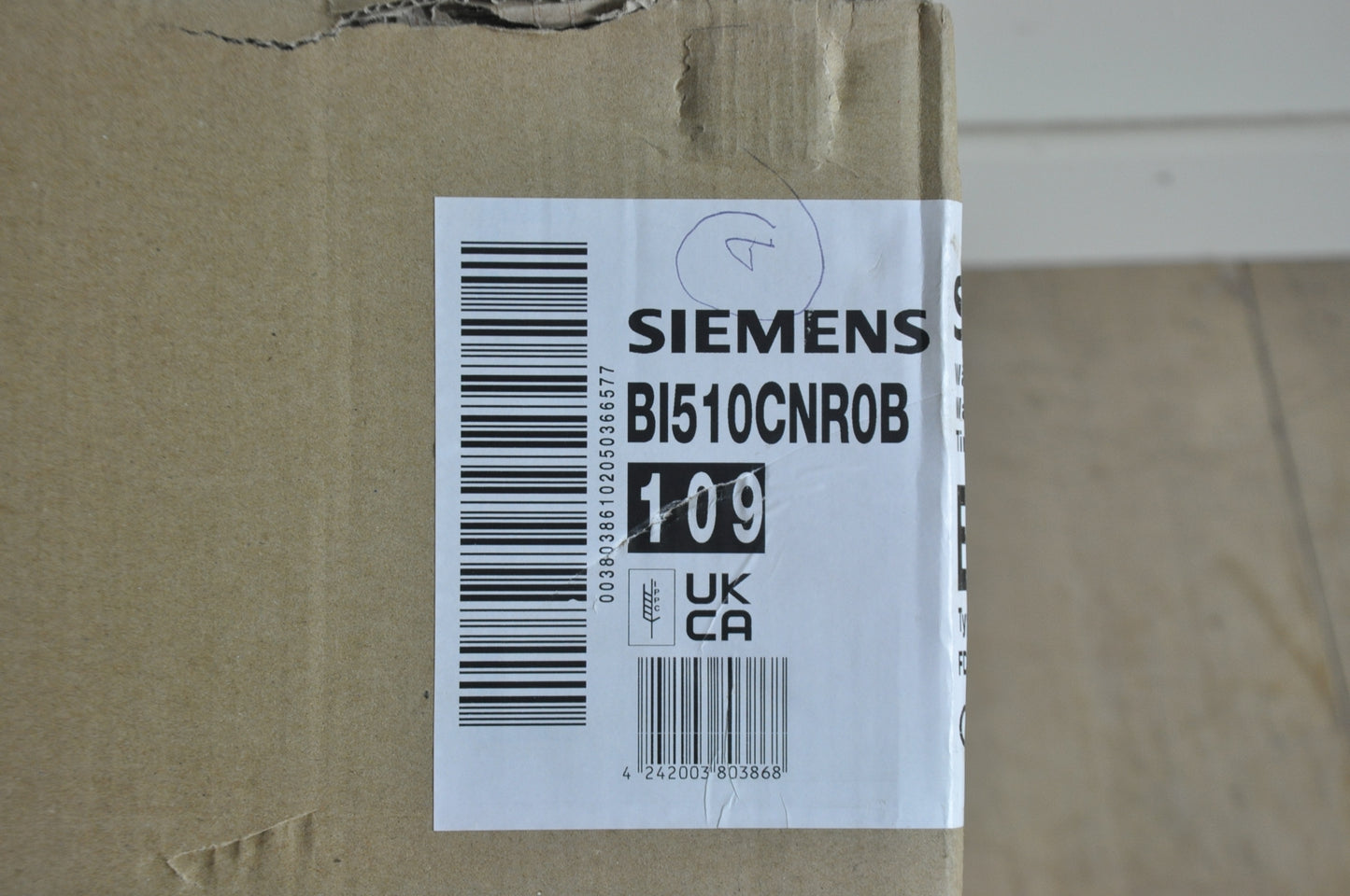 Siemens Bi510CNR0B warming drawer