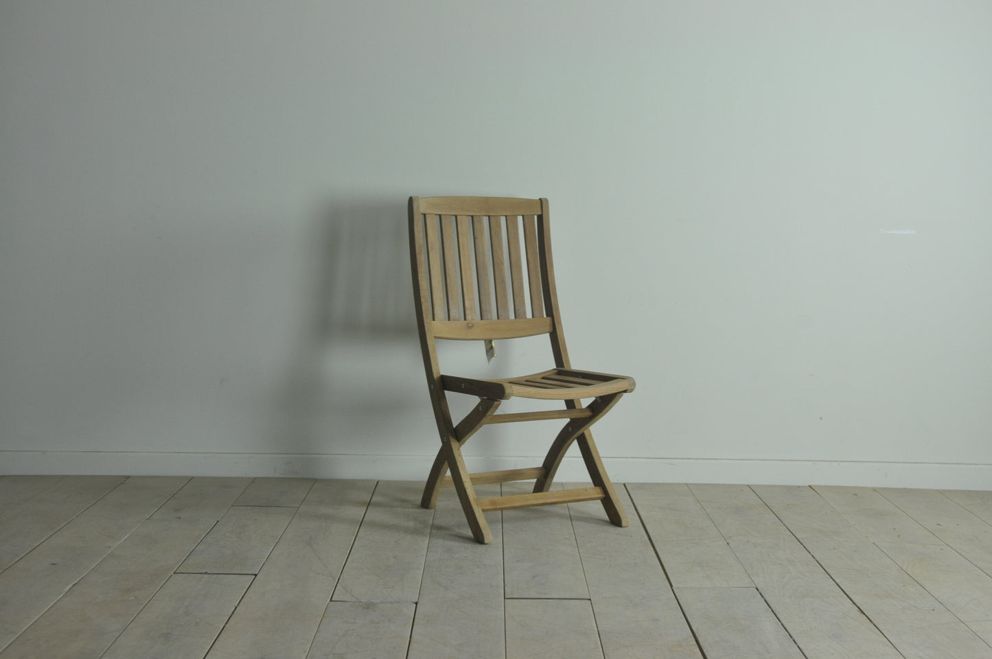Bramblecrest Beaufort folding teak side chair without arms