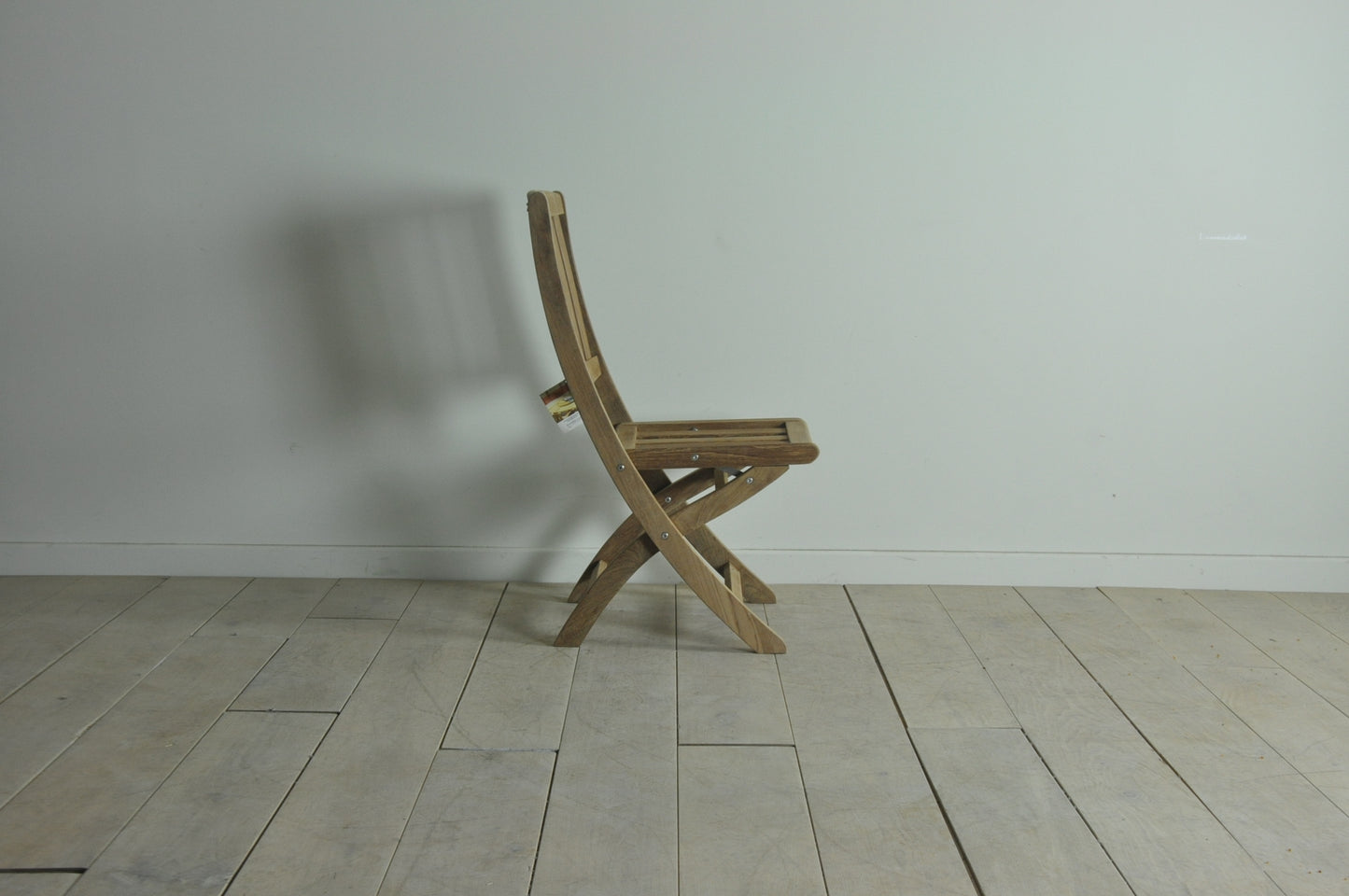 Bramblecrest Beaufort folding teak side chair without arms