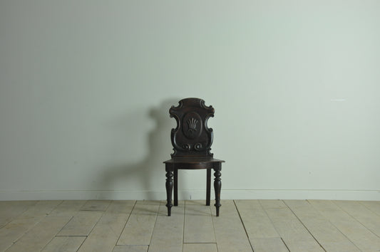 Victorian hall chair